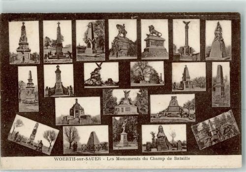 Woerth les Monuments du Camp de Bataille