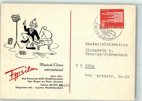 Waldhilbersheim Fypssilon Musical Clown Autogramm