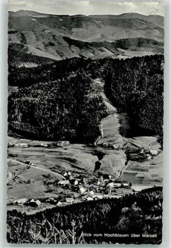 Marzell 1920 Blick vom Hochblauen