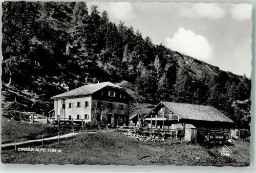 Zwieselalmhütte Gasthaus auf der Zwiebelalpe Hüttenstempel