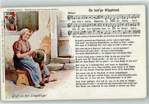 De lustge Klipplmadl Klöppeln Verlag Vogel Nr.9