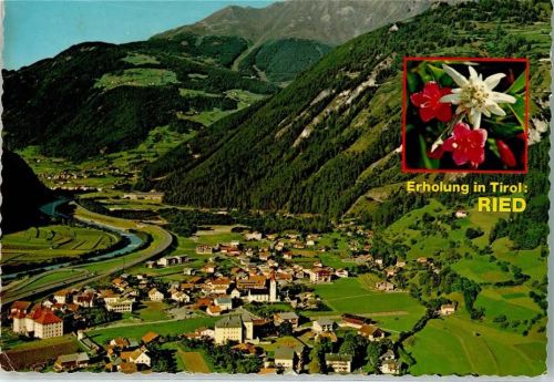 Ried Erholung in Tirol Blume Kirche nur Scan beschnitten