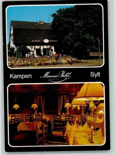 Kampen Gasthaus Manne Pahl Restaurant