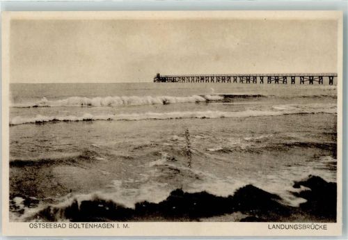 Ostseebad Boltenhagen 1932 Landungsbrücke