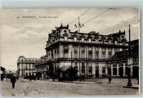 Bordeaux Bahnhof Saint Jean Straßenbahn