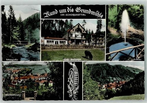 Marktschorgast Gasthaus Grundmühle Schorgasttal Wirsberg Brunnenfontaine