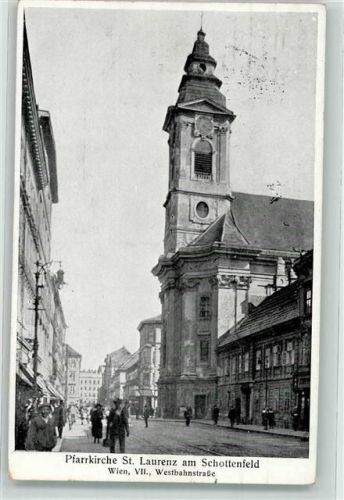 Wien Pfarrkirche St. Laurenz am Schottenfeld Westbahnstraße