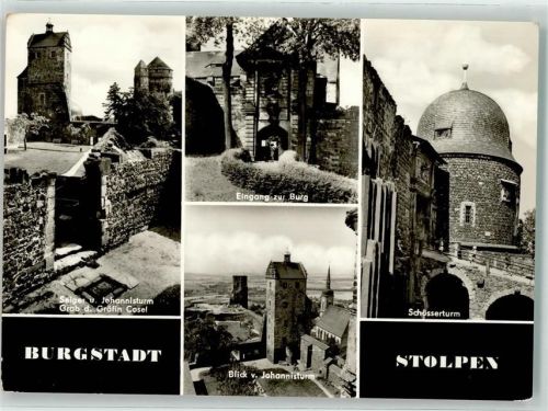 Stolpen Seiger u. Johannisturm Schlösserturm Grab d. Gräfin Cosel