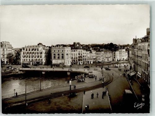 Bayonne le Pont Mayou Oldtimer