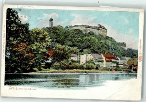 Greiz 1912 Oberes Schloss