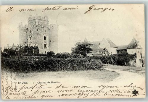 Indre 1903 Chateau de Romfort