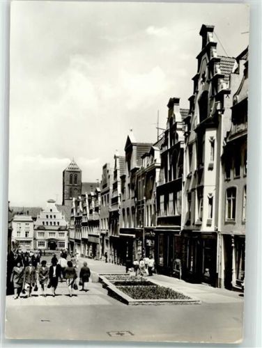 Wismar Krämerstraße Denkmal der Stadtbaukunst