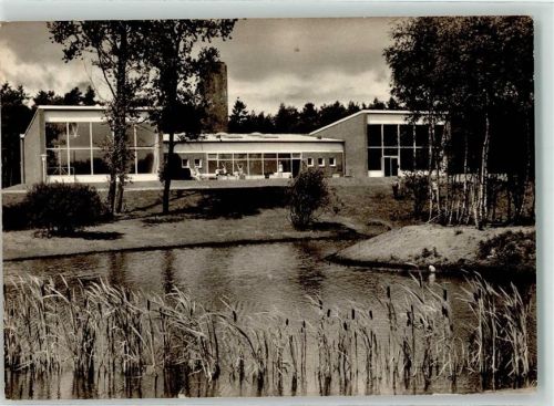 Bad Bramstedt Sol Moorbad Holstein Kurmitelhaus am Teich