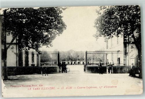 Albi 1916 Caserne Laperouse 15. Infanterie