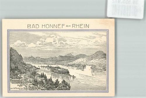 Bad Honnef 1921 99 Pfennige Nr. 856522 Ruine Drachenfels