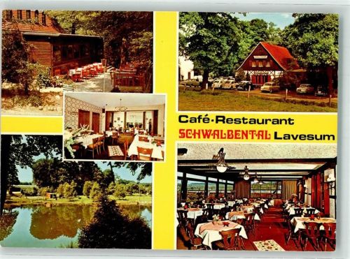 Lavesum Gasthaus Cafe Haus Schwalbental
