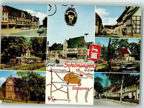 Schöningen Markt Salzstraße Tetzelstein Elmhaus VW Käfer Oldtimer