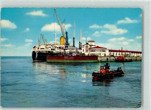 Bremerhaven TS Bremen Schiff Boot Kran