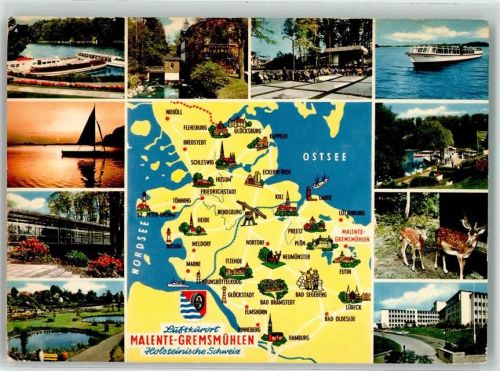 Malente Landkarte Holsteinische Schweiz