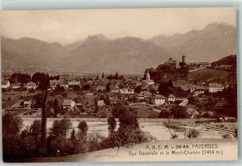 Faverges Mont Charvin
