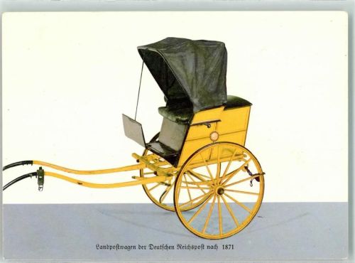 Gelsenkirchen 1968 Landpostwagen der Deutschen Reichspost nach 1871 Gelsenkirchener Woche