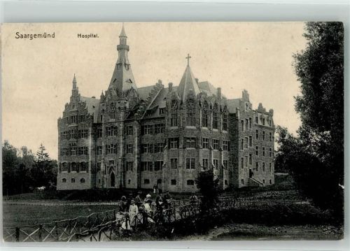 Sarreguemines 1912 Krankenhaus