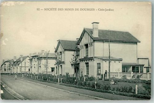 Henin-Beaumont Dourges Bergbauunternehmen Cites Jardin Hénin-Liétard