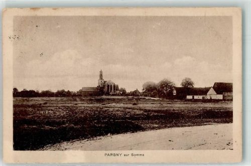 Pargny 1917 Feldpost WK I