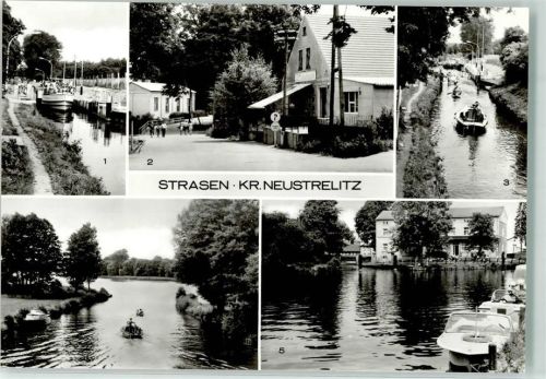 Strasen MS Freundschaft i.d. Schleuse Gasthaus zur Schleuse Priepert
