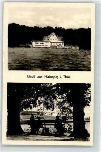 Hainspitz 1954 Gasthaus Am See Hainspitzer See