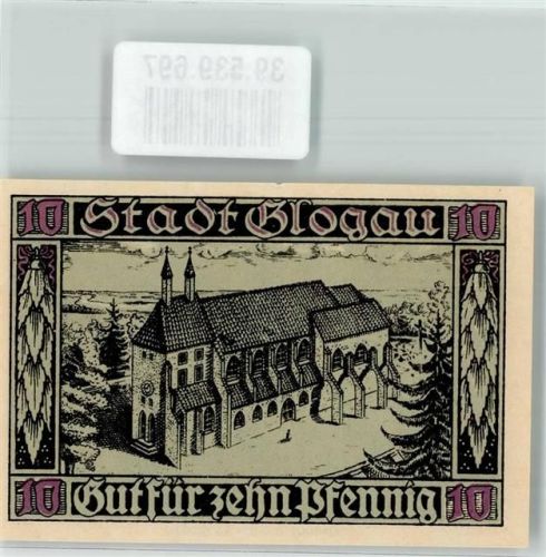 Glogau Notgeld 10 Pfennig