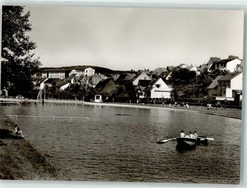 67691 W6755 Hochspeyer Foto AK Schwimmbad Foto Metz