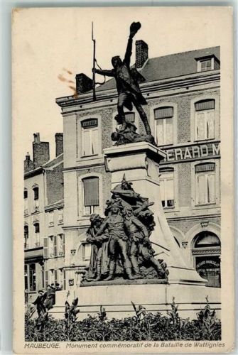 Maubeuge 1915 Monument commemoratif de la Bastille de Wattignies