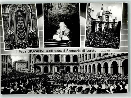 Loreto 1962 Papst Giovanni XXIII Wallfahrtskirche