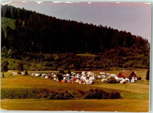 Herrenwies Camping Ort handschriftlich Foto Original aus Archiv eines Ansichtskartenverlags