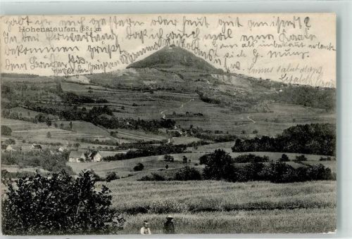 Hohenstaufen 1907 Burgberg und Ort