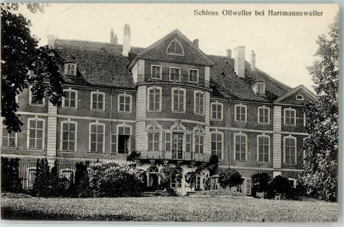 Hartmannswiller 1915 Schloss Ollweiler Feldpost WK I S.B. 4.Garde-Schützen-Bat.