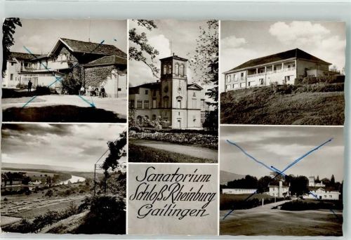 Gailingen Sanatorium Schloss Rheinburg