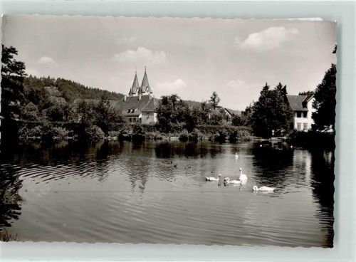 Murrhardt Am Waldsee Schwan Ort handschriftlich