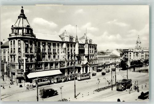 Debrecen 1960 Straßenbahn LKW