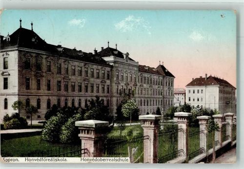Sopron 1912 Honvedoberrealschule