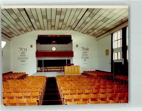 Wiedenest Kirche im Missionshaus Ort handschriftlich