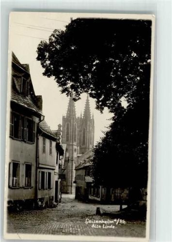 Geisenheim 1935 Alte Linde Kirche