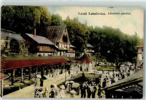 Lazne Luhacovice Lazenske namesti
