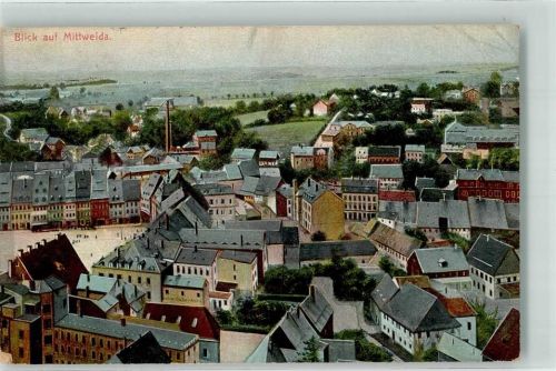 Mittweida 1913 Vogelschau