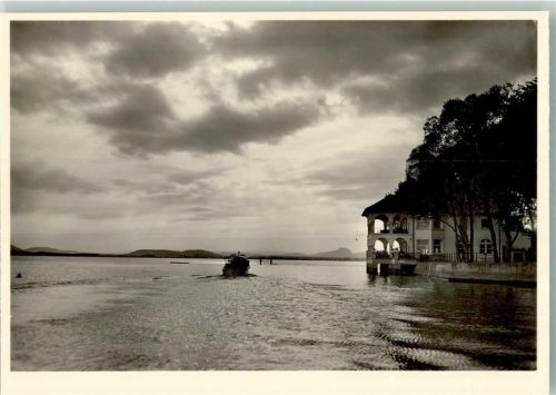 Radolfzell 1952 Gasthaus Mettnau mit Bodenseeschifffahrt Hohentwiel 28. Stiftungsfest an der TH Stuttgart