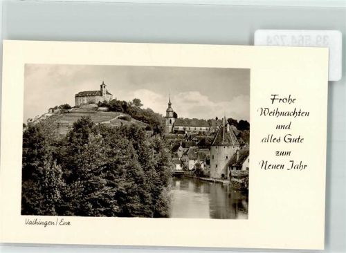 Vaihingen Frohe Weihnachten Schloss