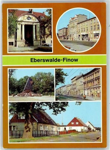 Eberswalde-Finow alte Forstakademie a.d. Schicklerstraße Wilhelm Pieck Straße