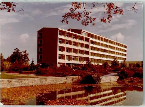 Aulendorf Parksanatorium Ort handschriftlich Foto Original aus Archiv eines Ansichtskartenverlags