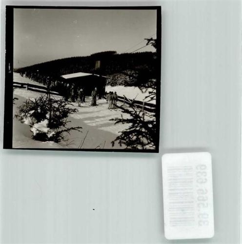 59846 W5768 Wildewiese , Sorpetal FOTO KEINE AK Skihütte mit Skischule Ort handschriftlich